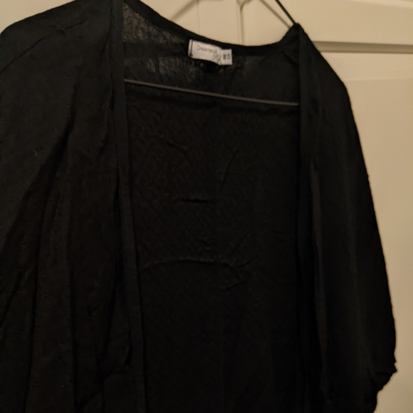 Oversized textured cardigan - Picture 2 of 3